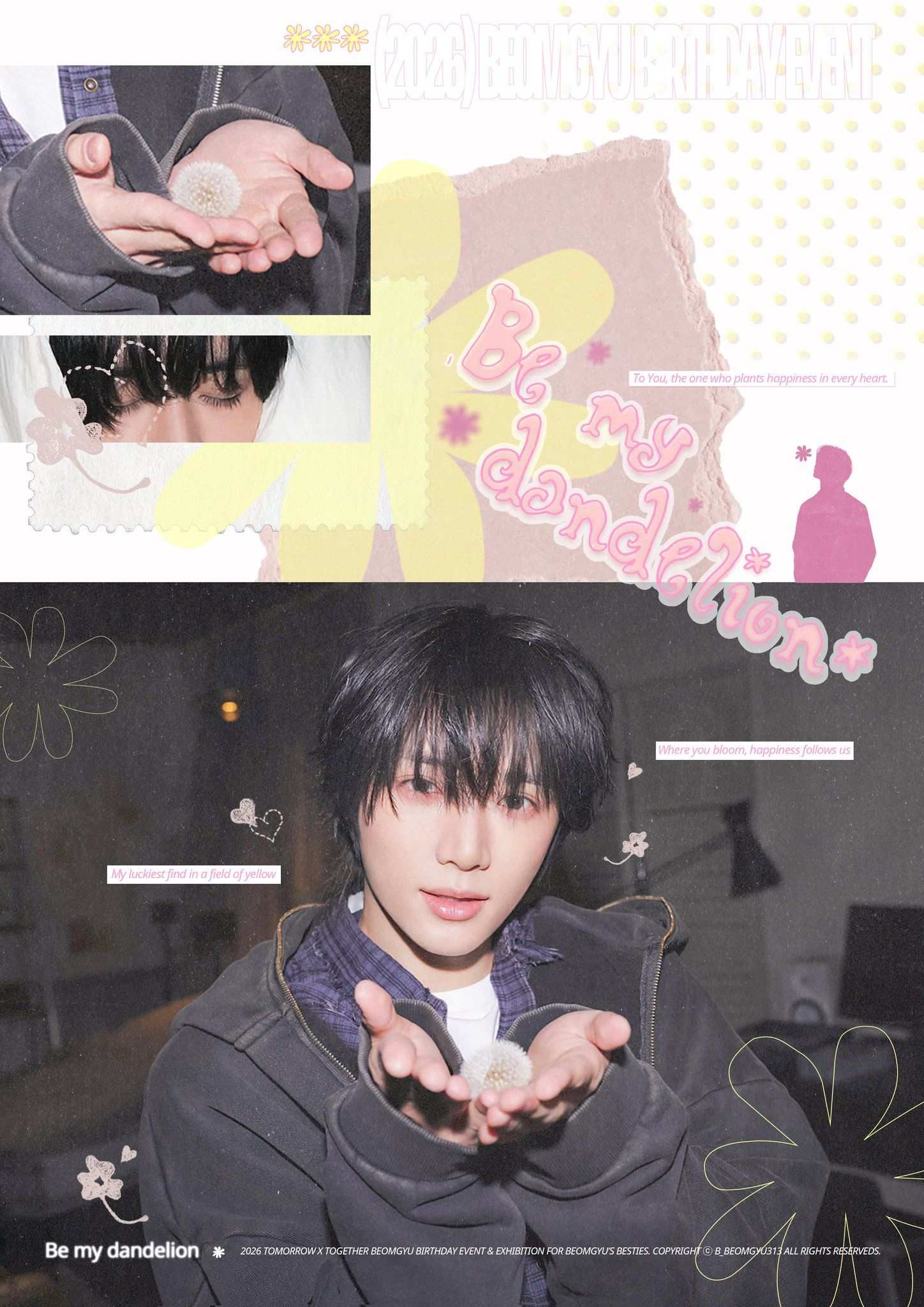 Be my dandelion poster