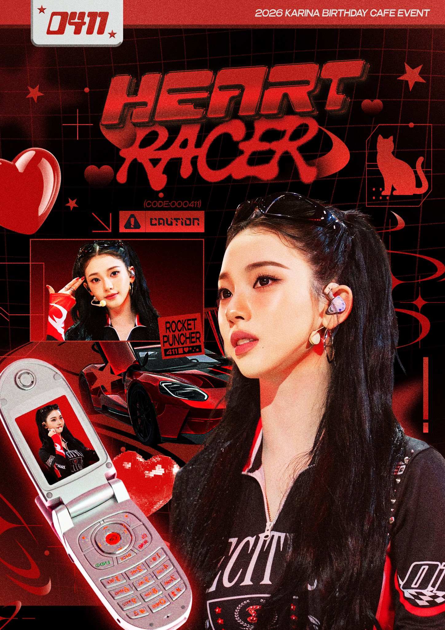 HEART RACER poster