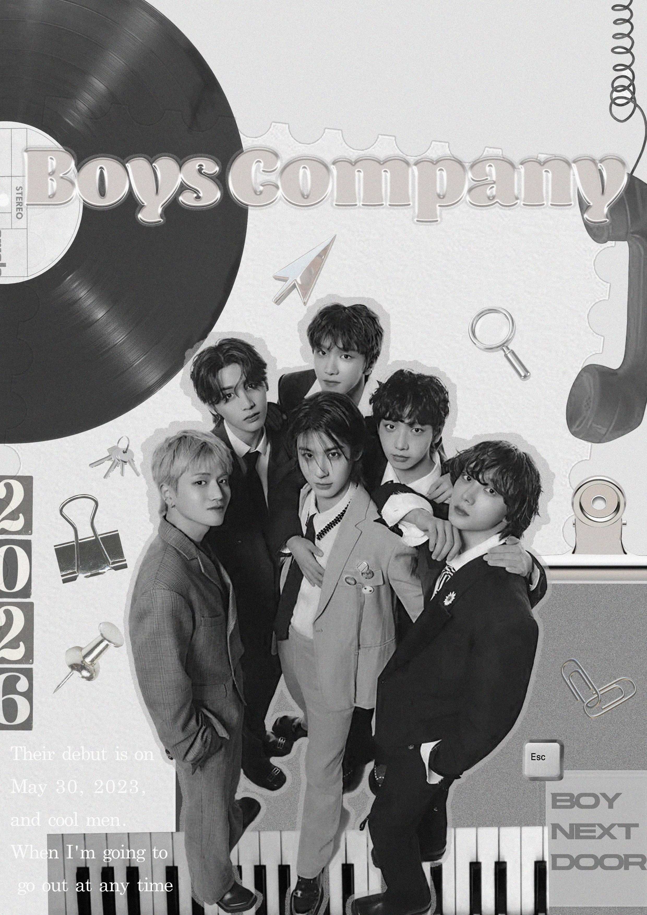 BOYS COMPANY poster