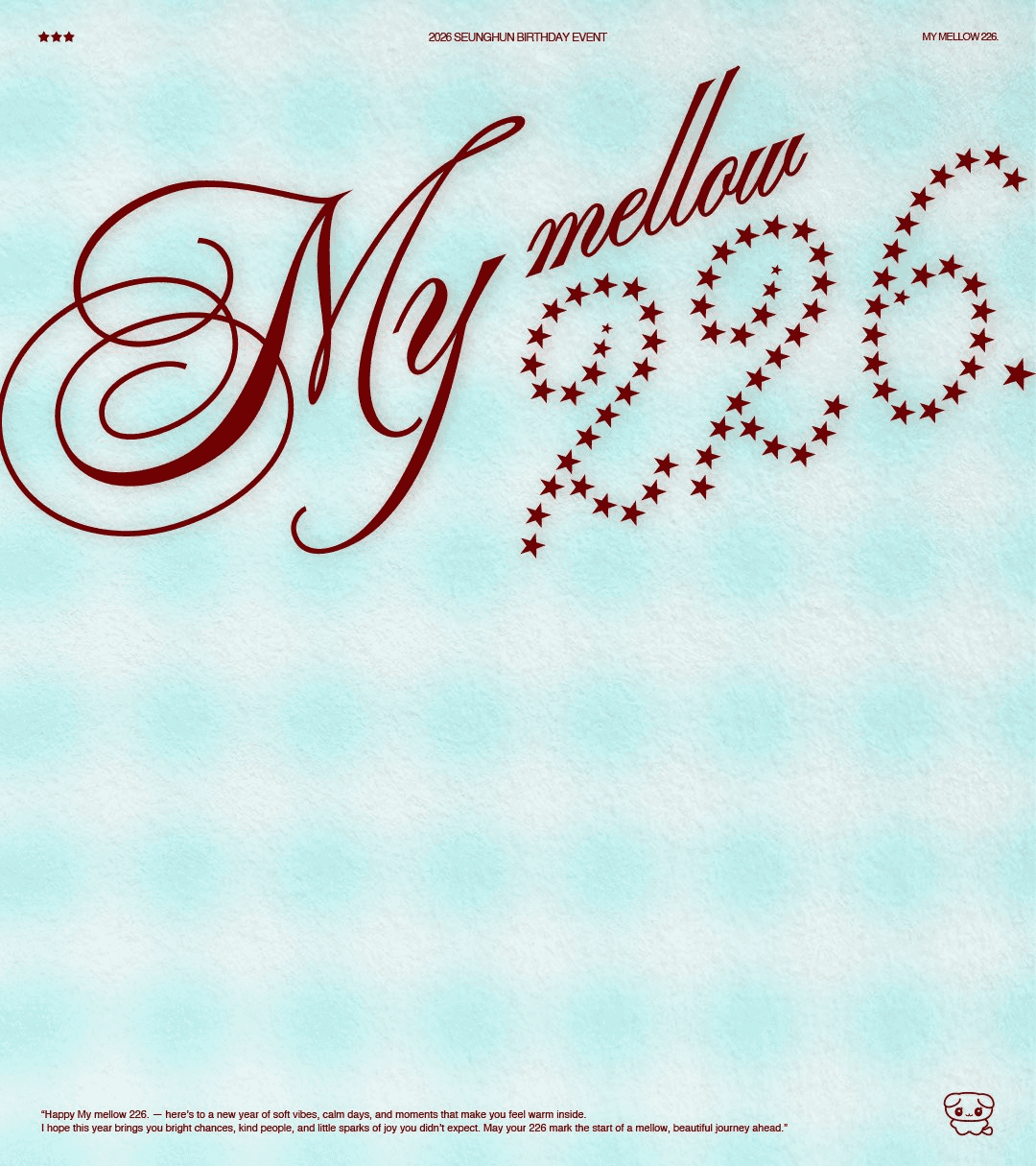 My mellow 226 poster