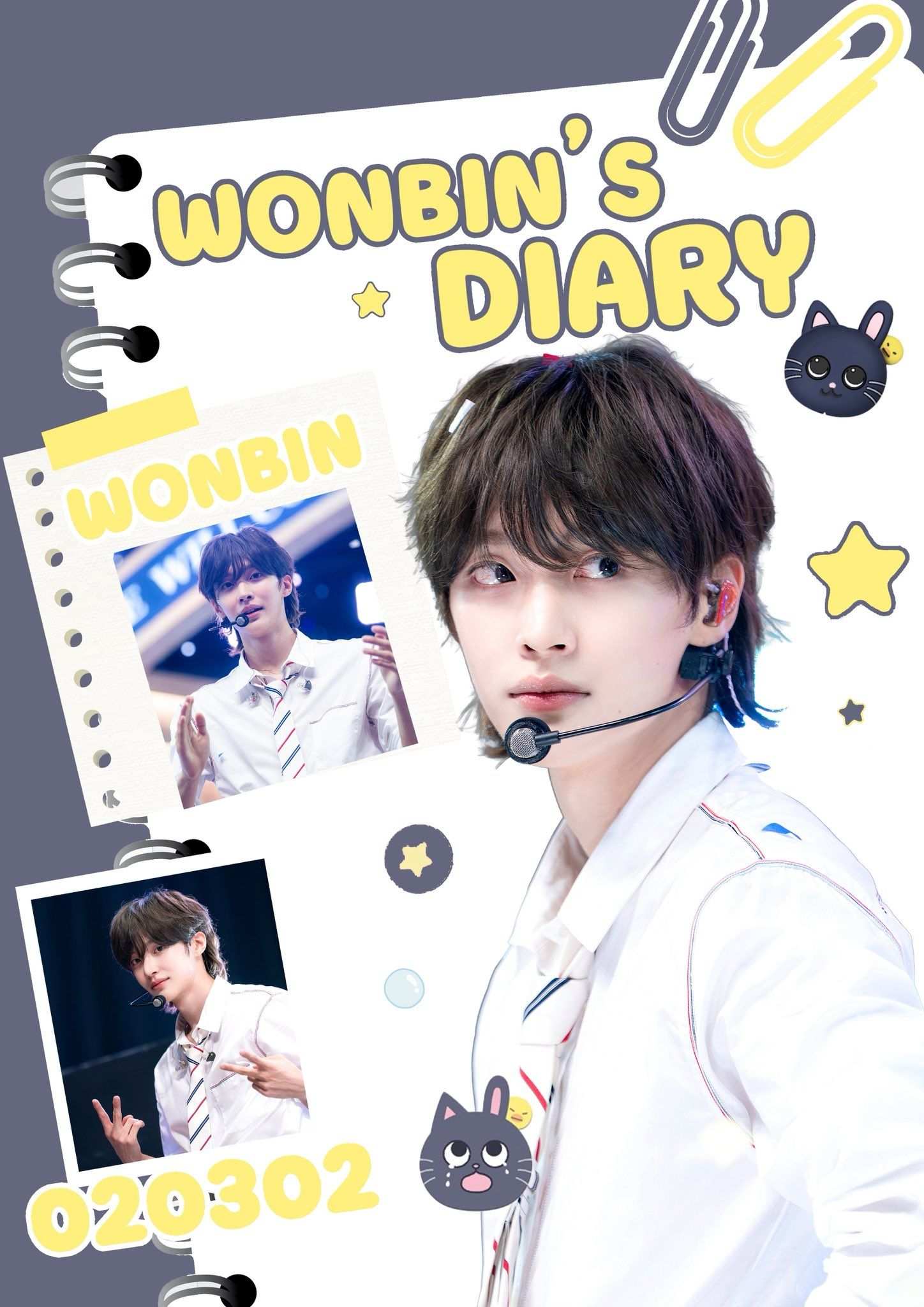 WONBIN'S DIARY poster
