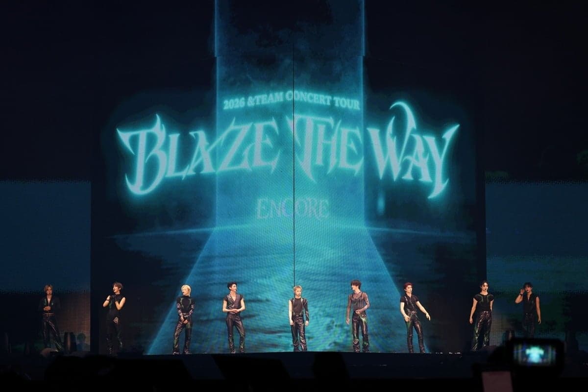 앤팀, 3~4일 서울 KSPO 돔 앙코르로 14개 도시 23회 아시아 투어 ‘BLAZE THE WAY’ 마무리…약 23만 관객, 트와이스 ‘TT’ 커버·한글 편지, 15일부터 일본 18개 도시 41회 ‘Mark on You’ 투어
