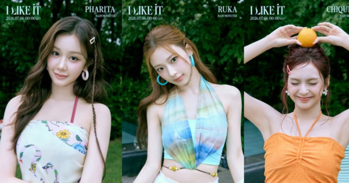 BABYMONSTER Reveals Visual Concept Photos for 'I LIKE IT' with Parita, Ruka, and Chiquita