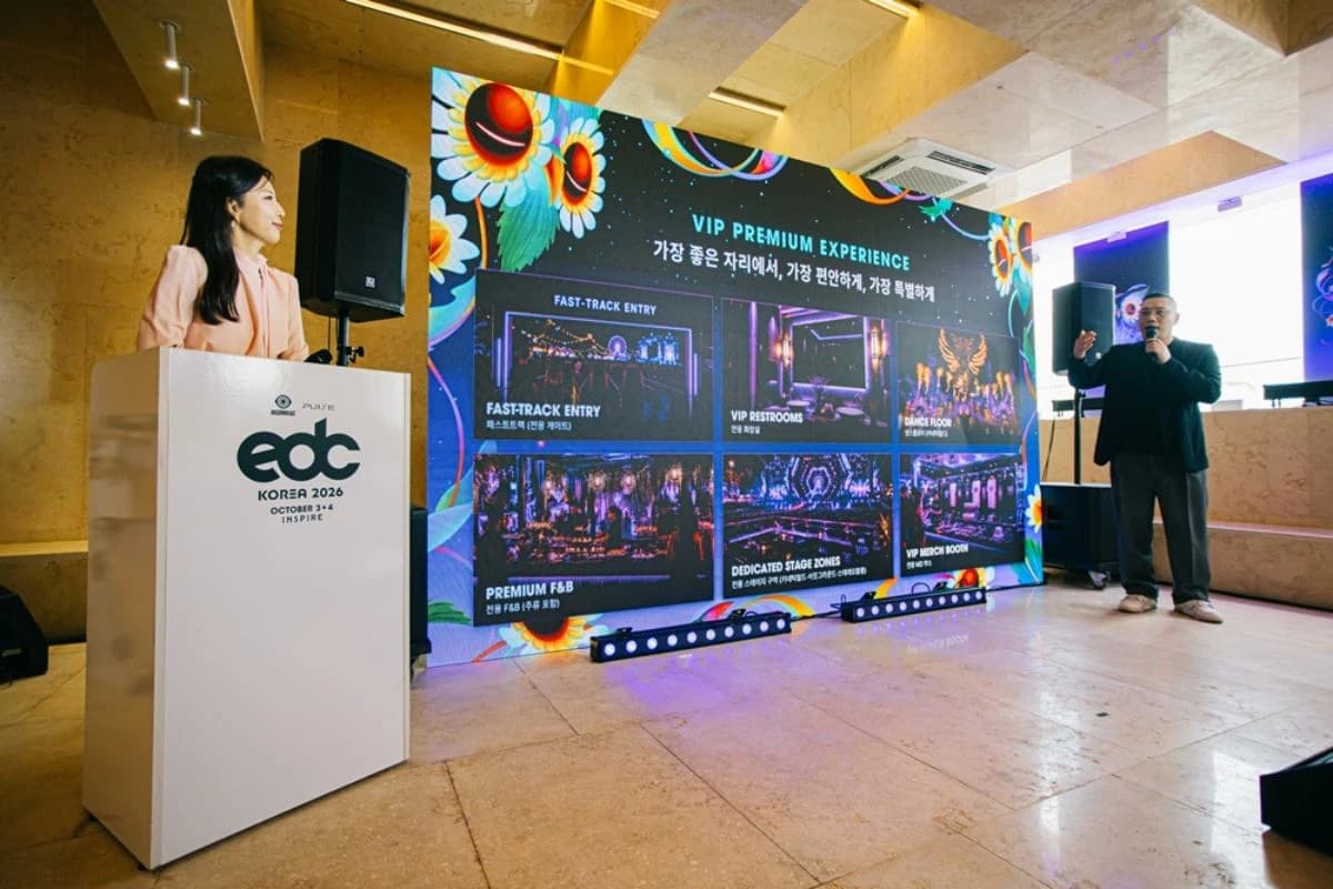 에이티즈 홍중, 첫 솔로 페스티벌 출격…'EDC 코리아 2026' 라인업 최초 공개