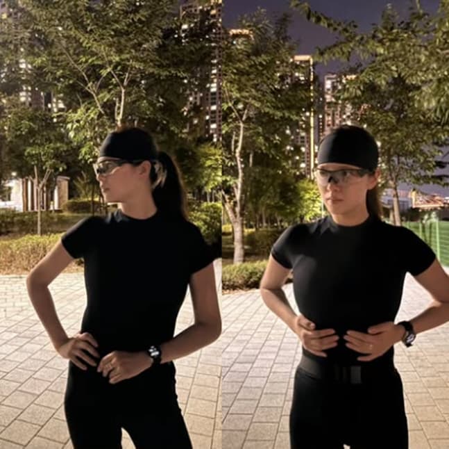 트와이스 정연, 건강한 몸매 되찾았다...심야 러닝으로 자기관리 입증
