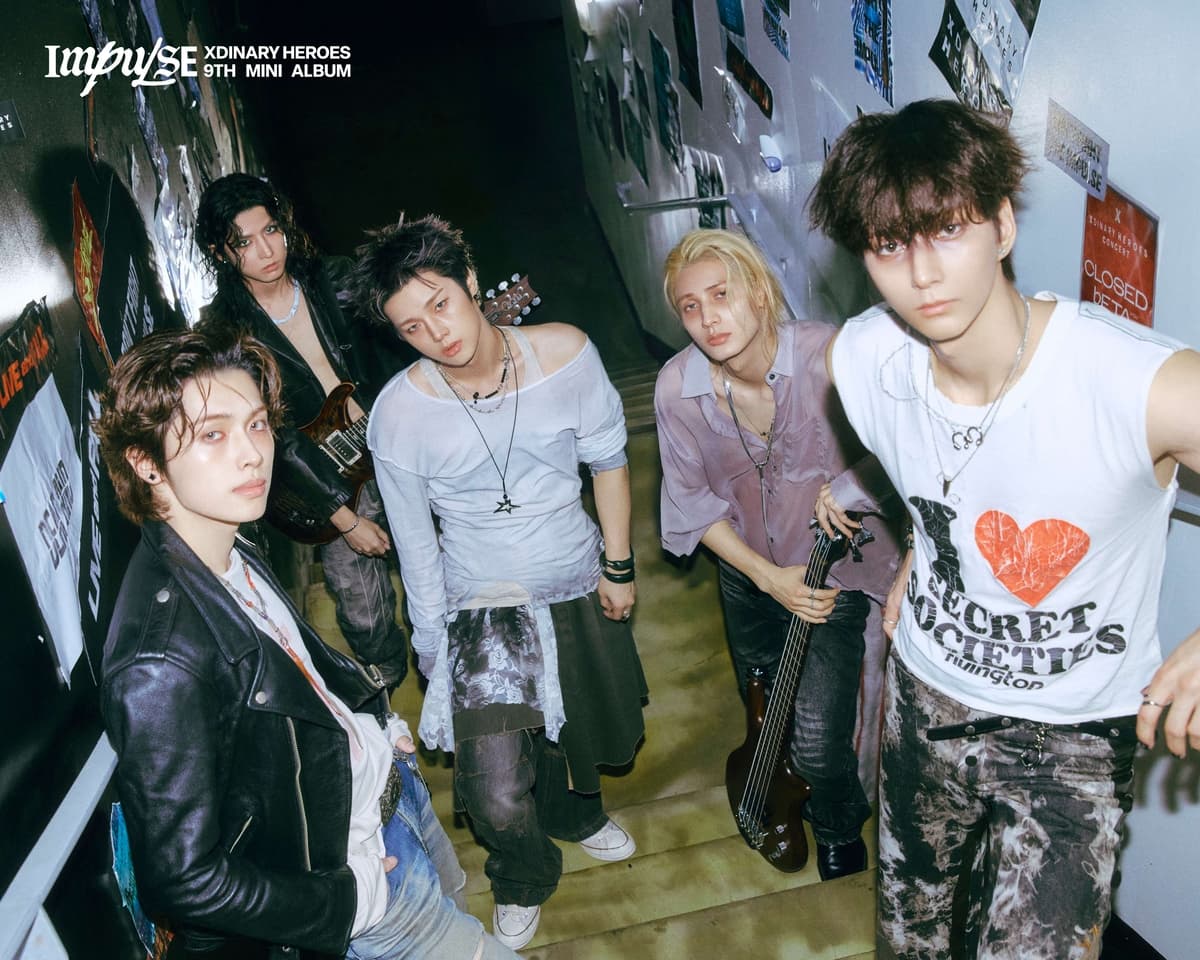 엑스디너리 히어로즈, 12일 미니앨범 'IMPULSE' 발매…타이틀곡 'Obsessed with Youth' MV 티저 2편 공개, 11월 13~15일 인스파이어 아레나 단독 콘서트