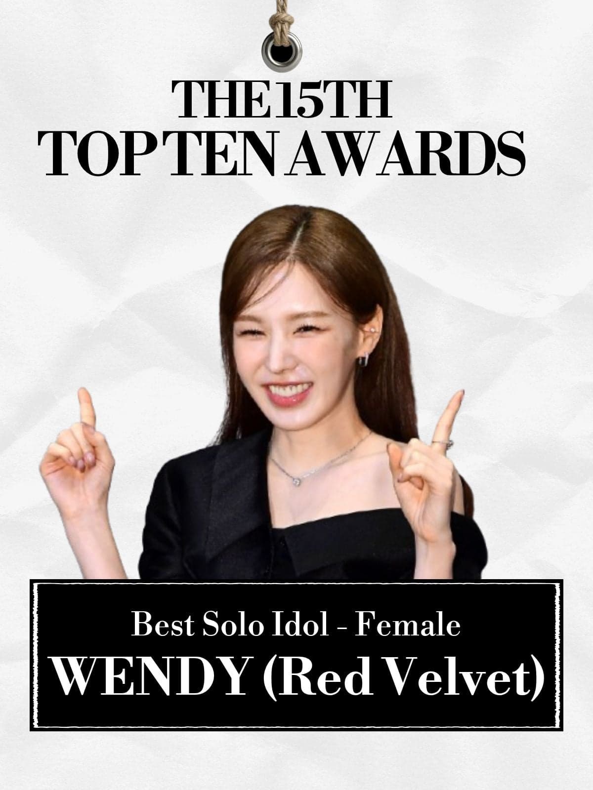 레드벨벳 웬디, 제15회 TTA 여자 솔로 아이돌 부문 1위…11월 1년 2개월 만의 솔로 컴백 앞두고 겹경사