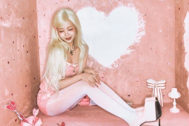 Choi Yu-jung Transforms into Blonde Barbie Doll for New Single Concept Photos
