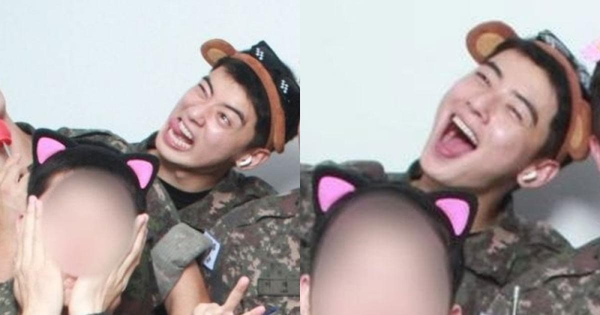 Cha Eun-woo Shares Bright Military Service Photos with Fellow Soldiers