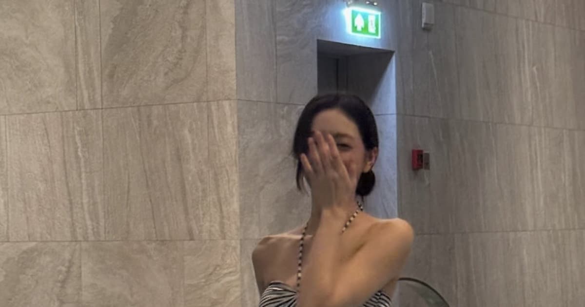 있지 유나, 수영복 입고 건강미 넘치는 비주얼 선보여