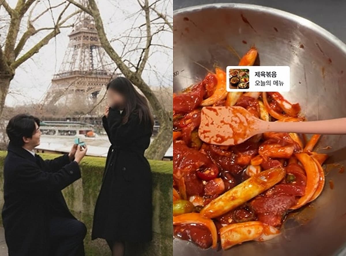 옥택연, 신혼 밥상 공개..직접 만드는 제육 볶음
