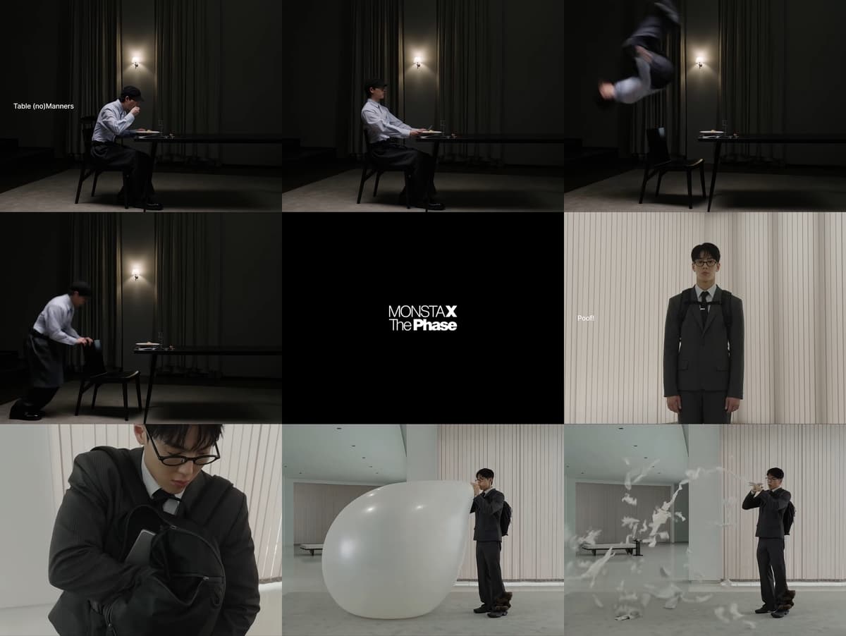 몬스타엑스, 신보 '더 페이즈' 셔누·주헌 개인 트레일러 공개