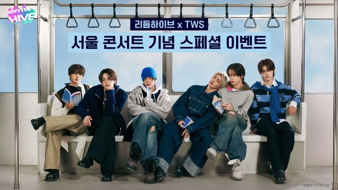 Rhythm Hive Launches Online and Offline Promotions for TWS Seoul Concert