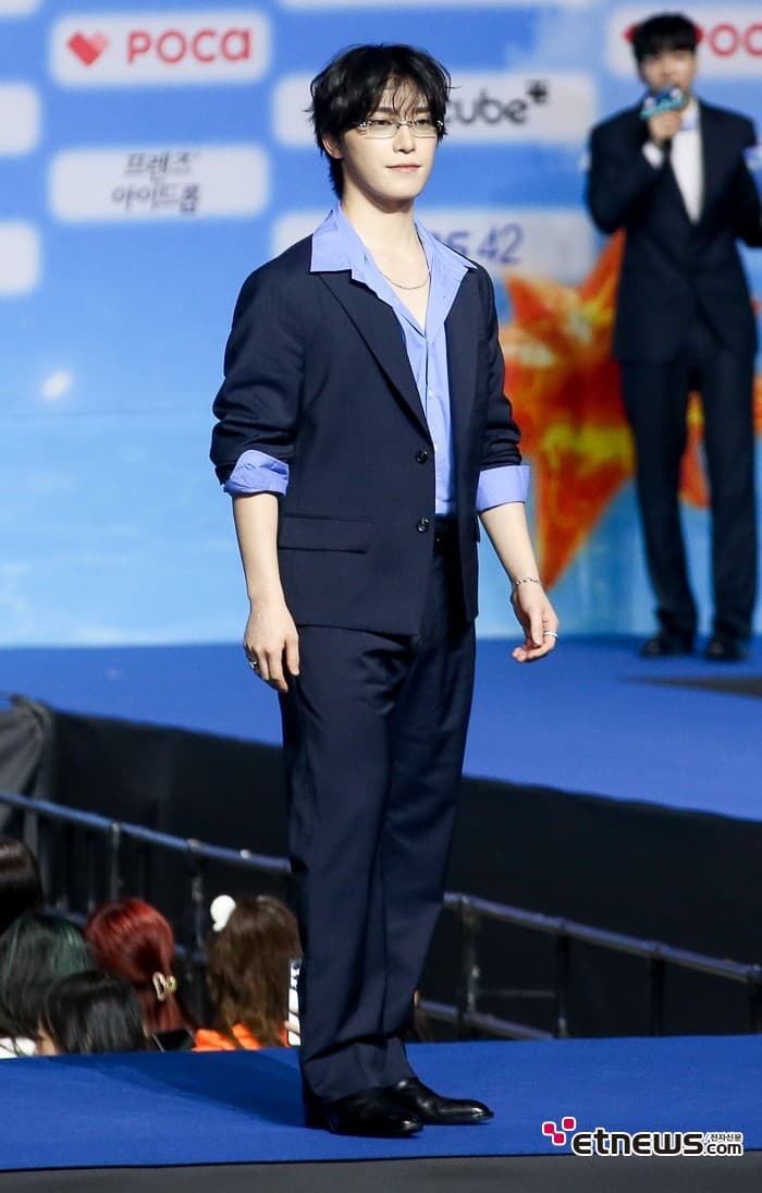 SEVENTEEN's Dino Attends 2026 SBS Gayo Daejeon Summer Blue Carpet Event