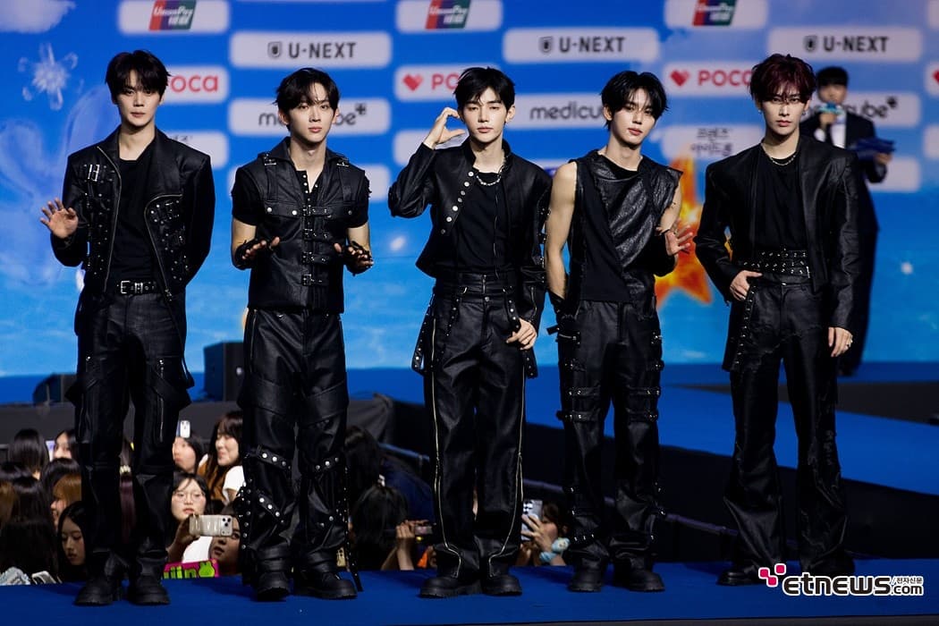 AND2BLE Attends 2026 SBS Gayo Daejeon Summer Blue Carpet Event