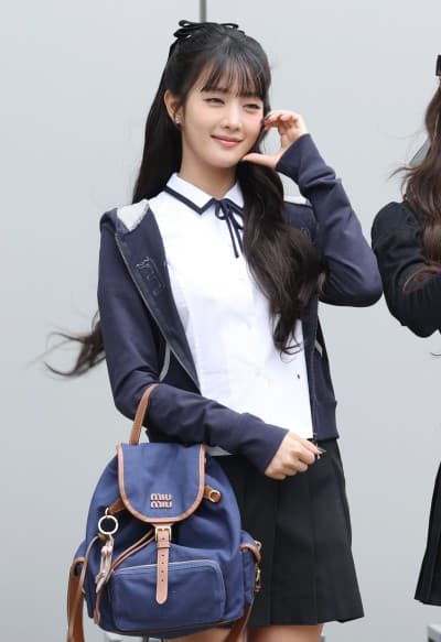 아이들 민니, K-교복 완벽 소화하며 '아는형님' 출연
