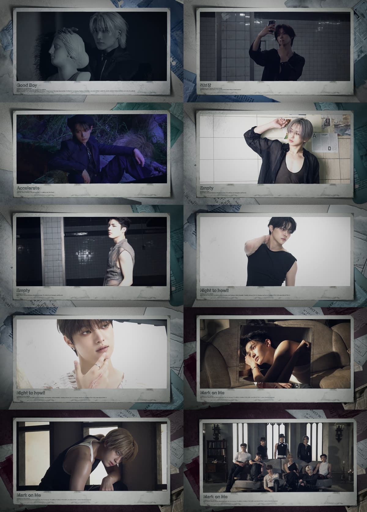 앤팀, ‘Mark on Me’ 여섯 곡 하이라이트 공개