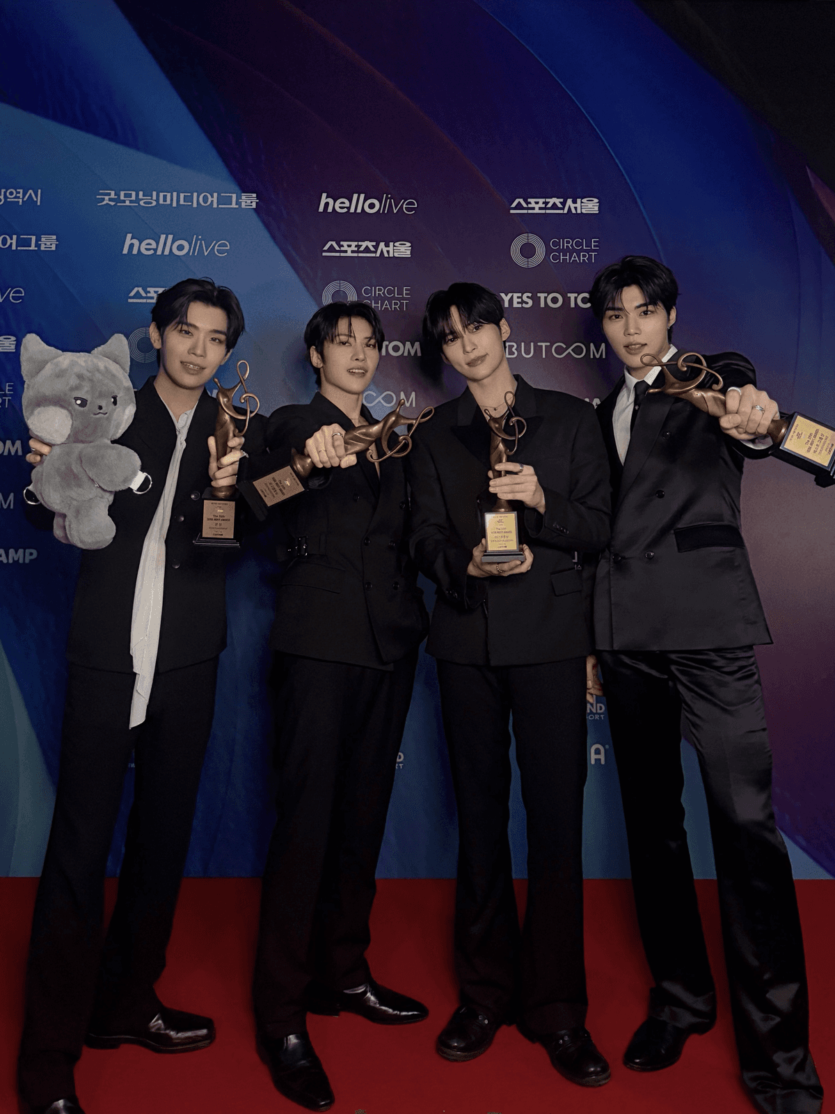 ZEROBASEONE Wins Four Awards at Seoul Music Awards