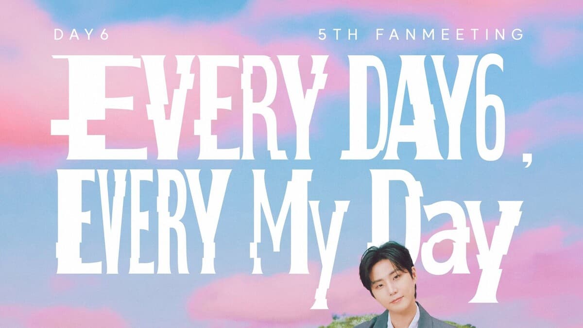 데이식스, 다섯 번째 팬미팅 'EVERY DAY6, EVERY My Day' 23~25일 인스파이어 아레나…25일 공연 비욘드 라이브 유료 생중계