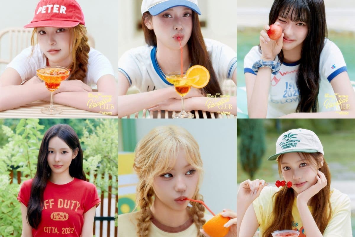 이즈나, 2027 시즌 그리팅 'VACATION CLUB with izna' 12월 18일 발매…별장 바캉스 콘셉트, 예약 판매 중