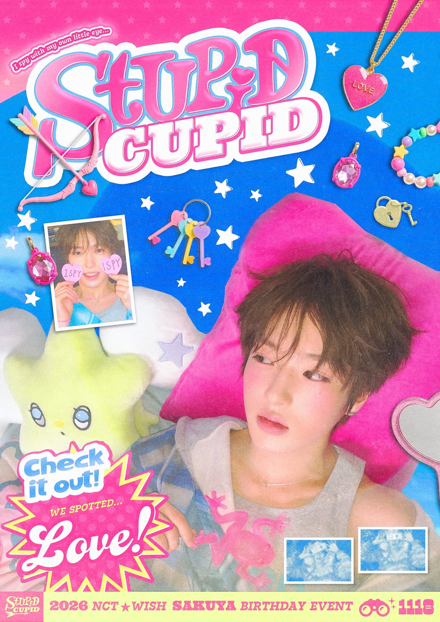 SOS STUPID CUPID poster