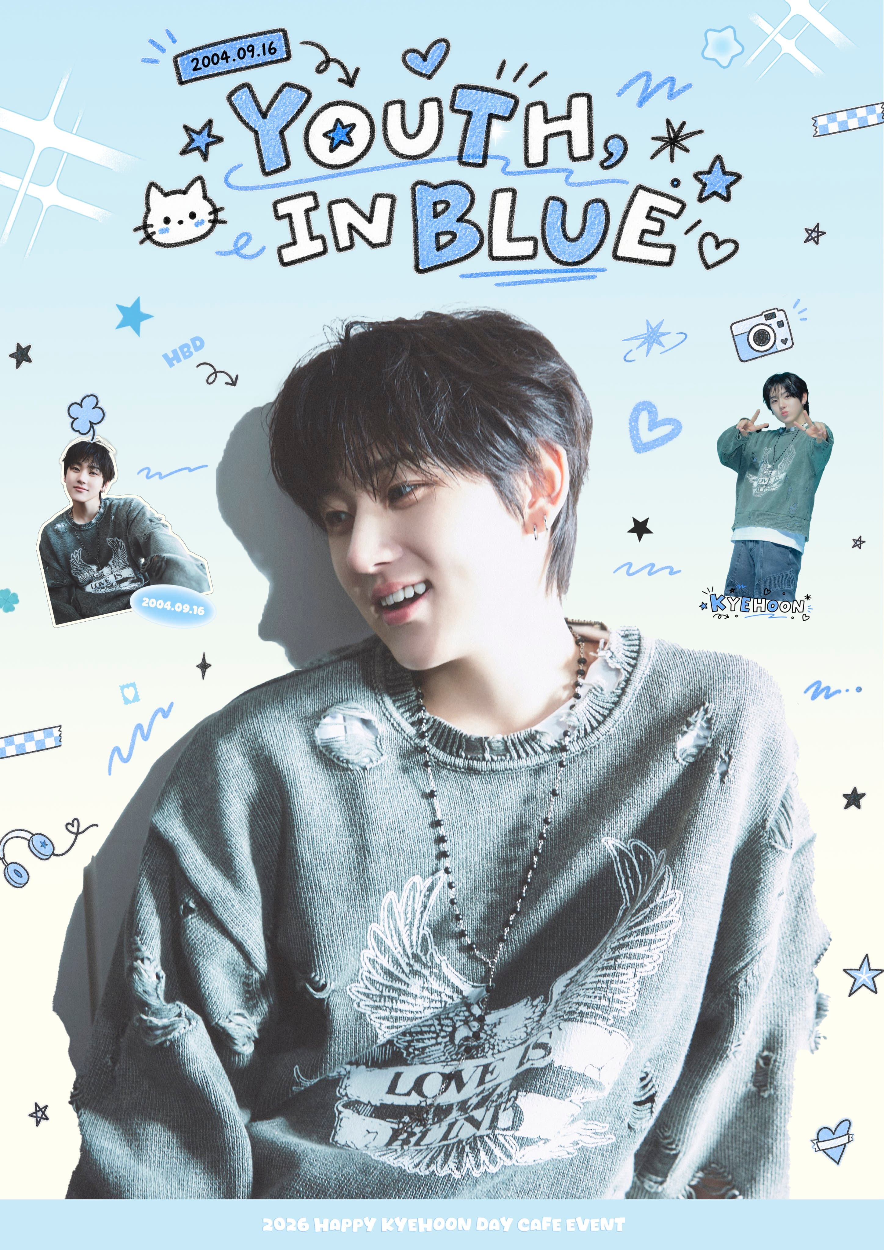 YOUTH, IN BLUE poster