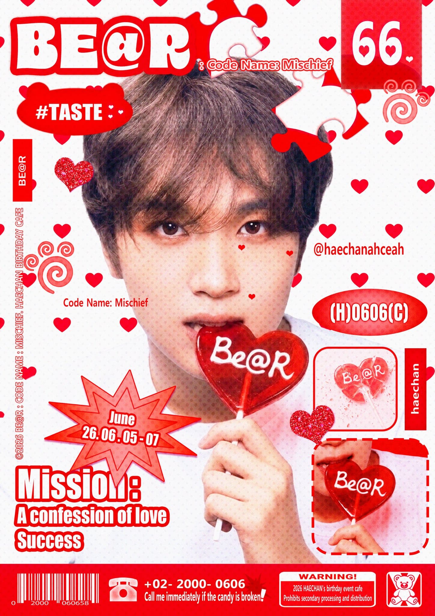 Be@R: CODE NAME: MIsCHIEF poster