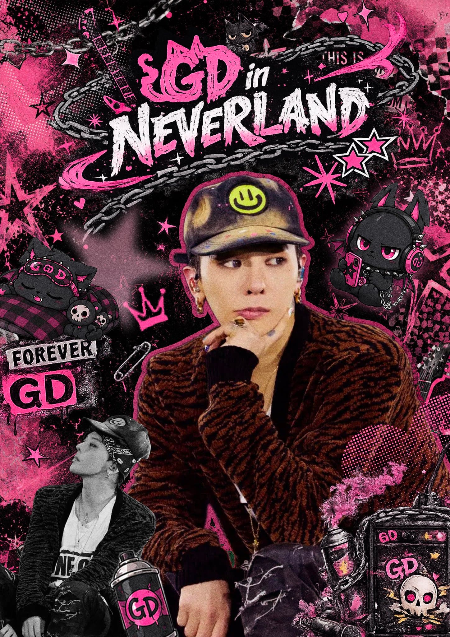 GD in NEVERLAND poster