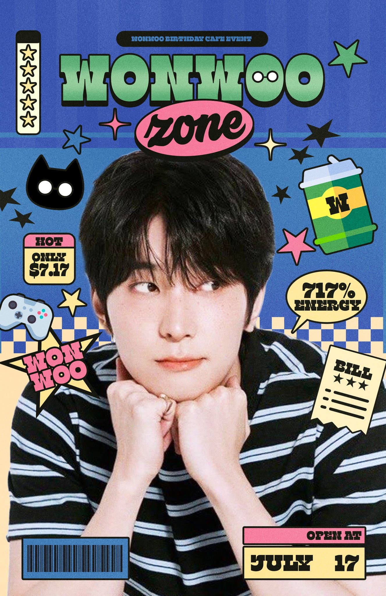 WONWOO ZONE poster
