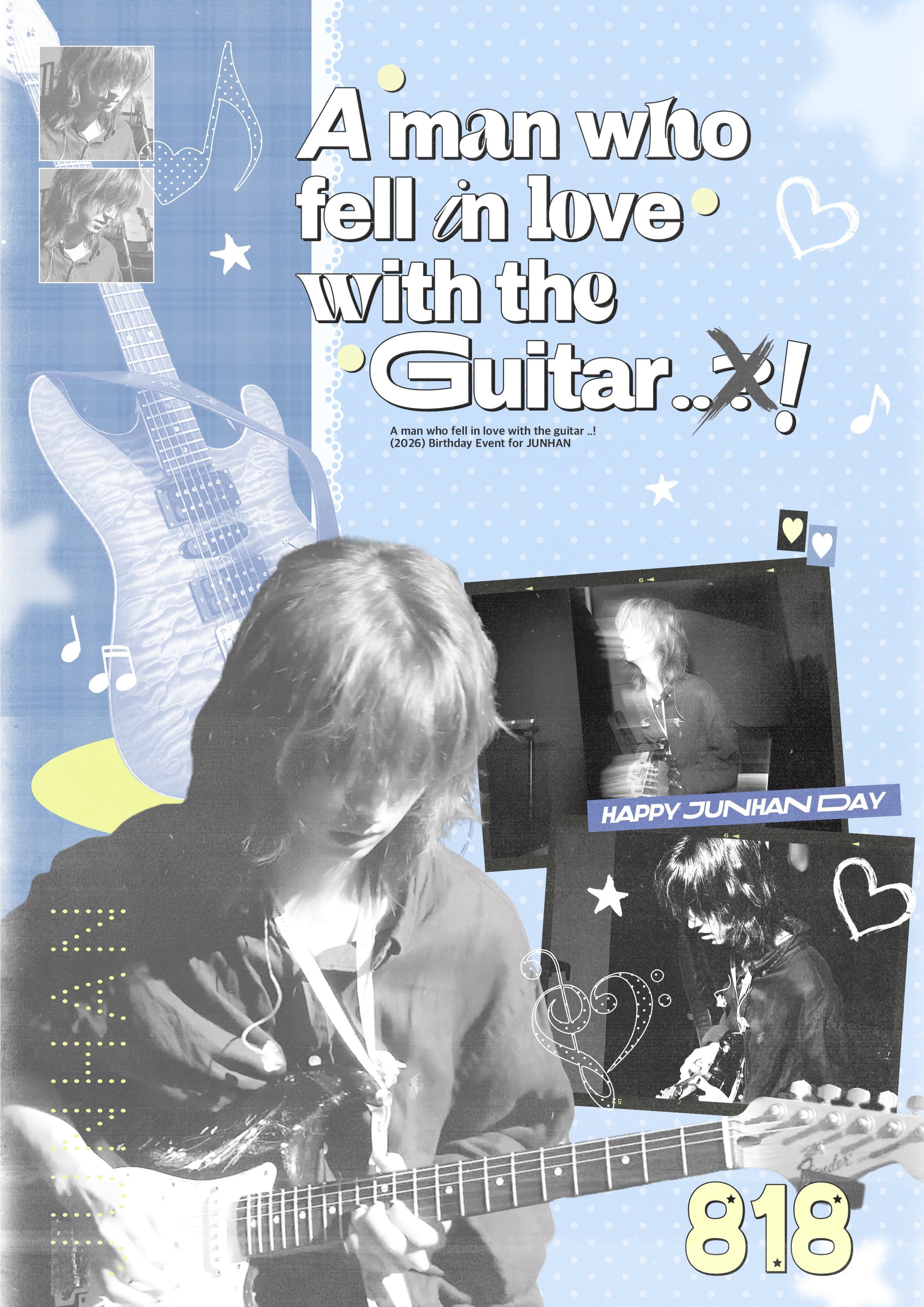 A man who fell in love with the guitar . . !  poster