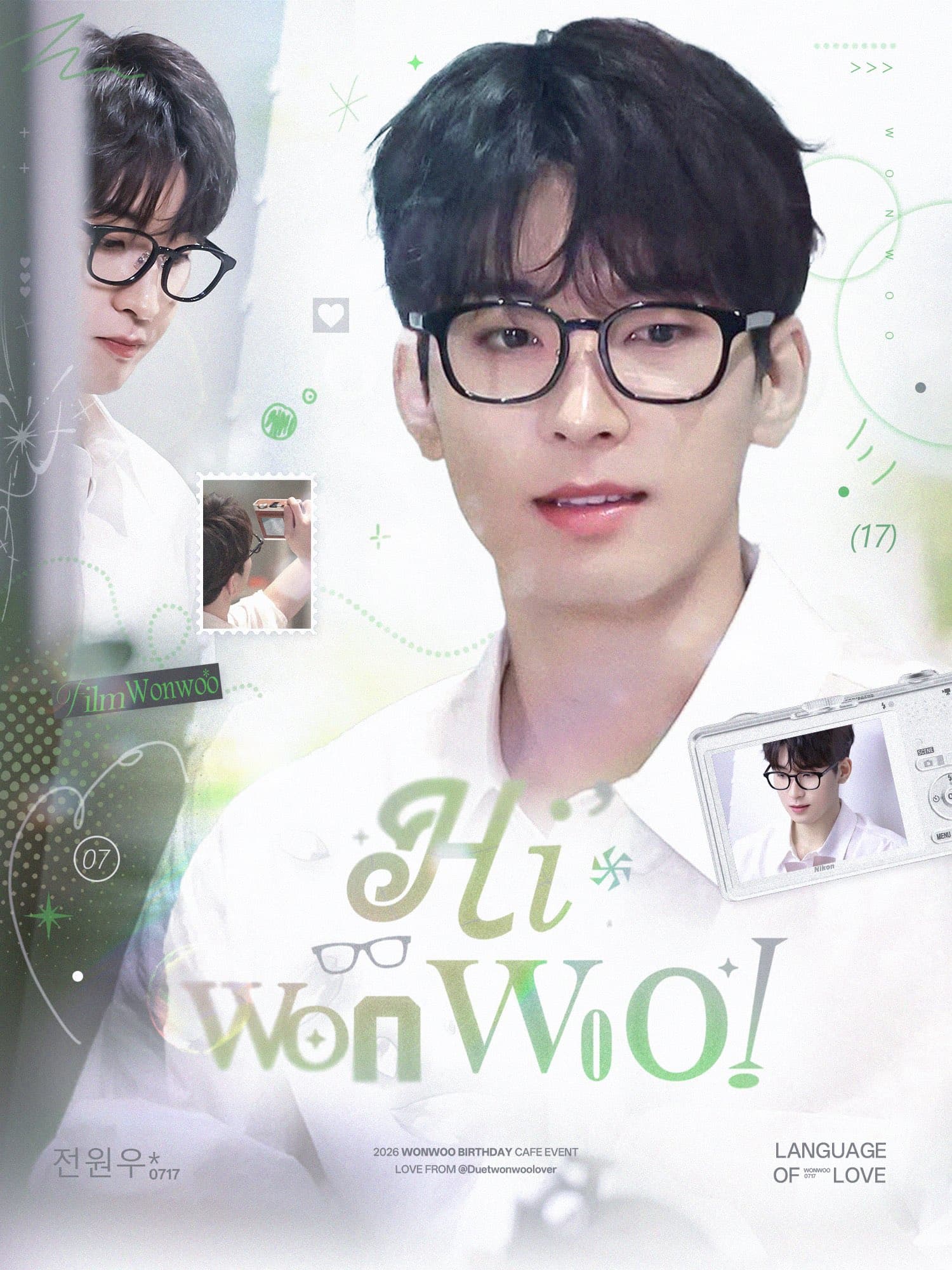 Hi WONWOO! poster