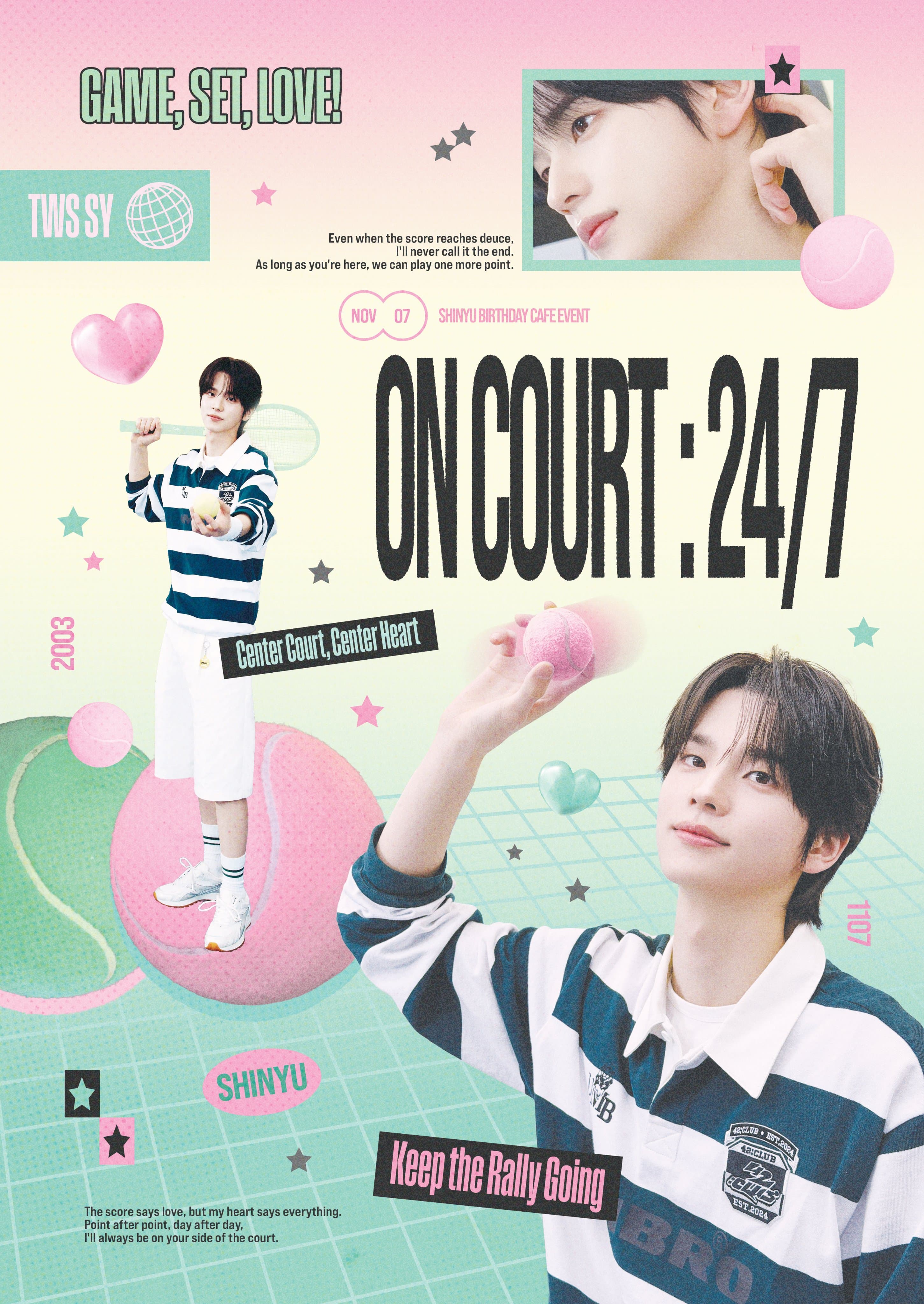 ON COURT 24/7 poster