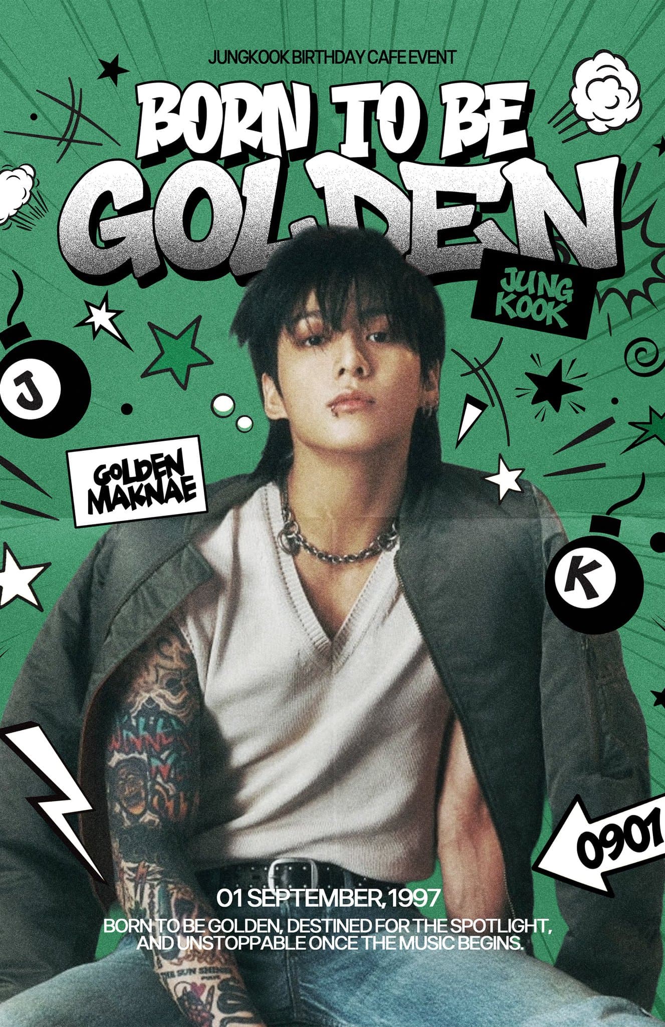 BORN TO BE GOODEN poster