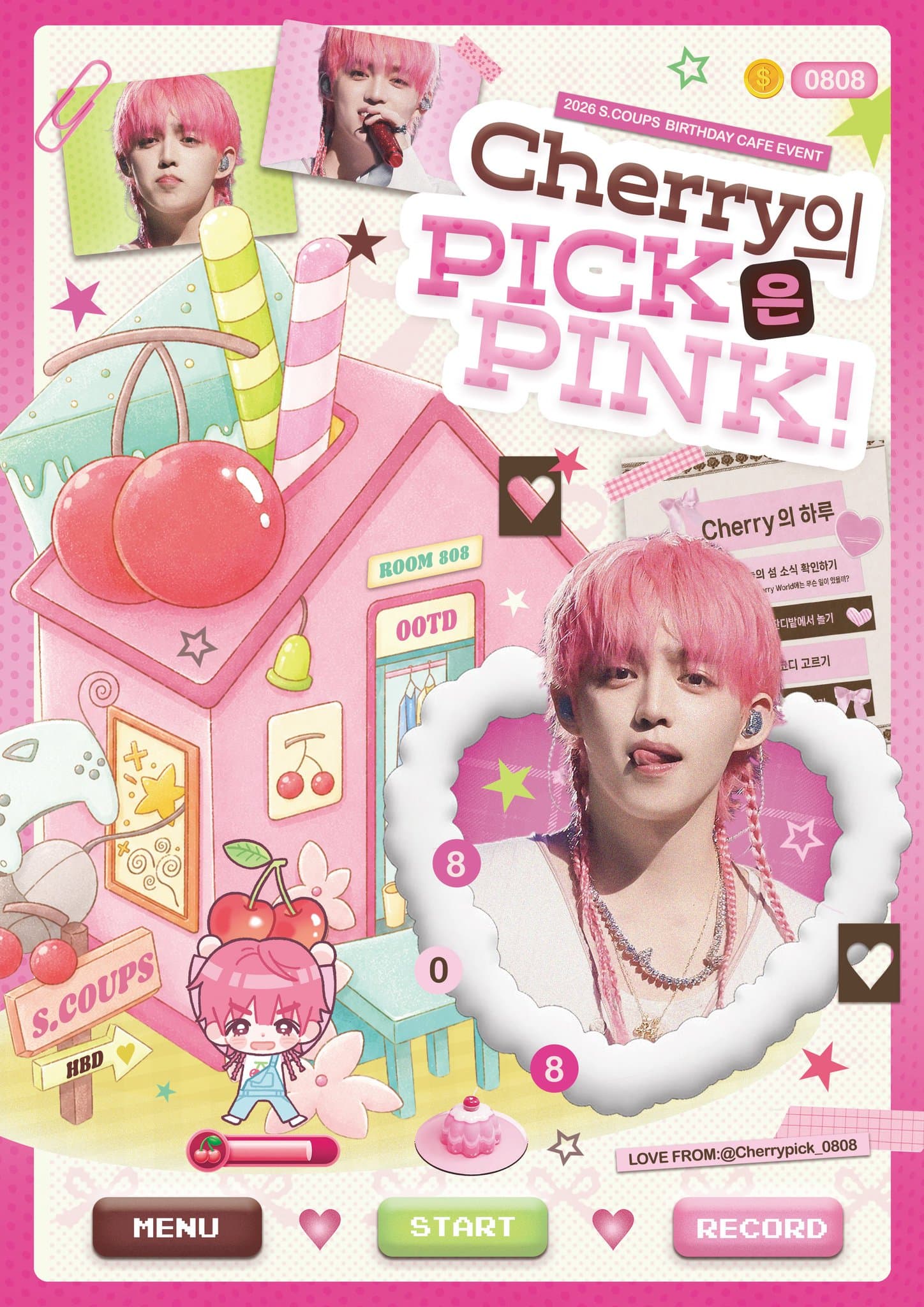 Cherry의 Pick은 Pink! poster