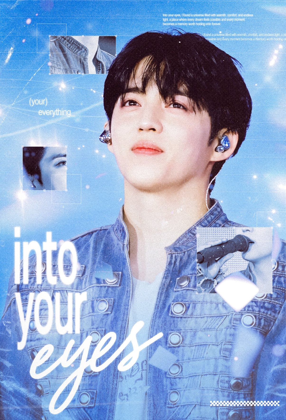 INTO YOUR EYES poster