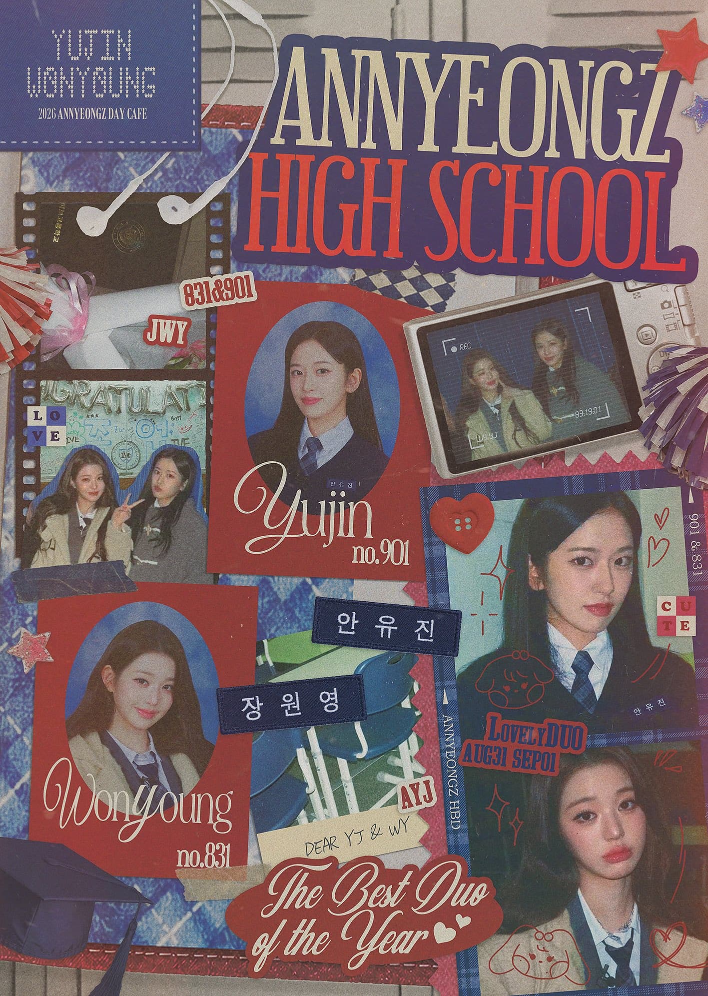 ANNYEONGZ HIGH SCHOOL poster