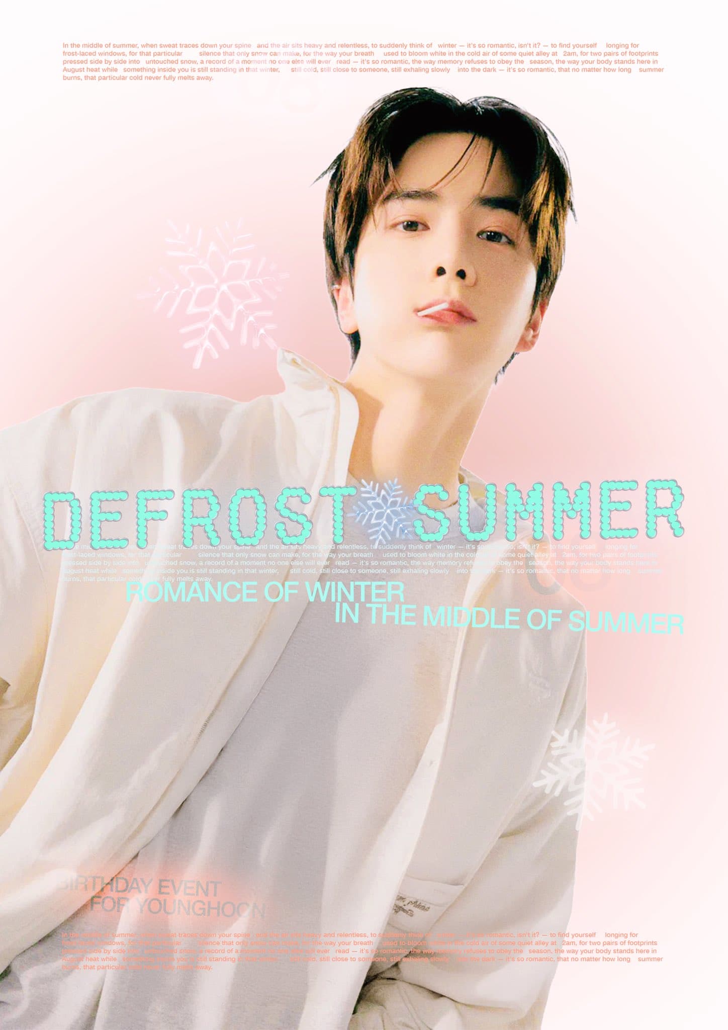 DEFROST SUMMER poster