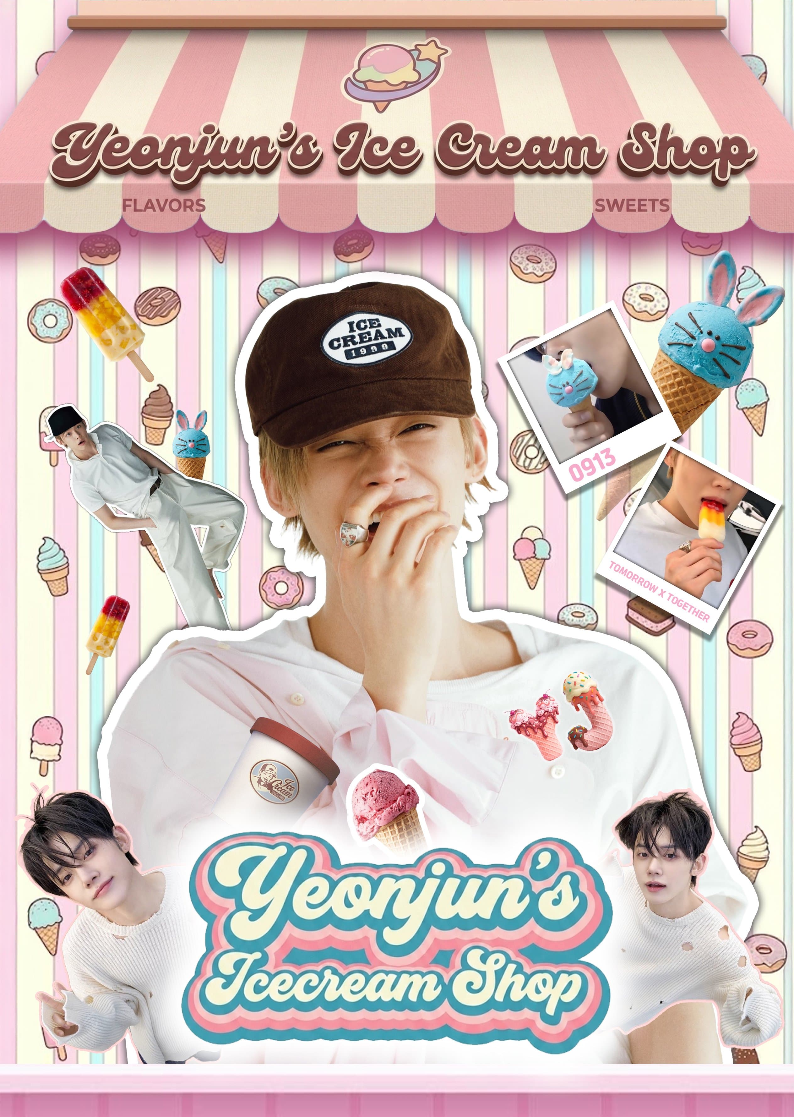 Yeonjun's Icecream Shop  poster