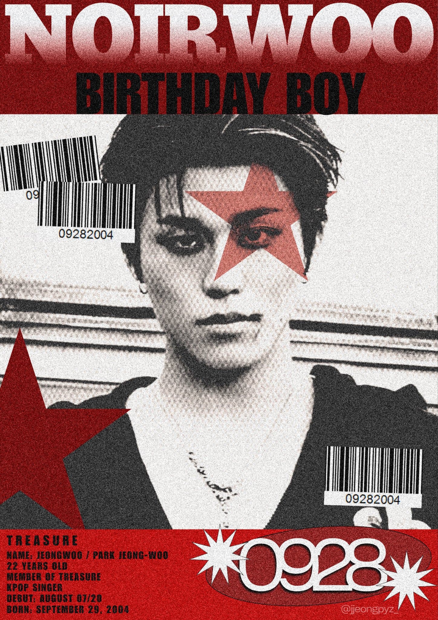 NOIR WOO poster