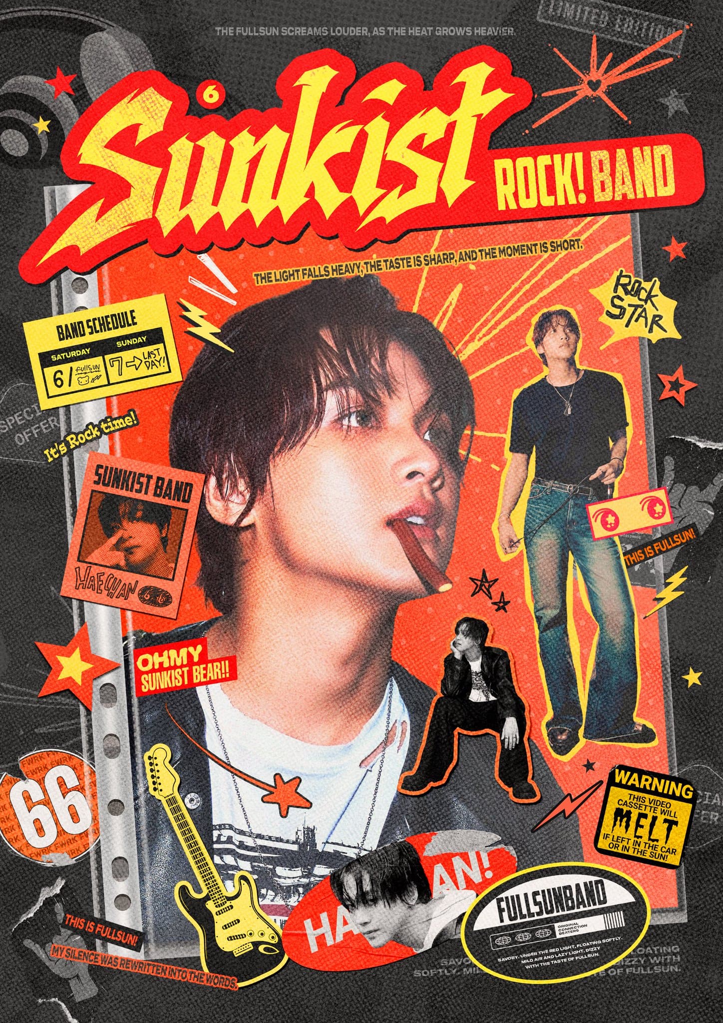 Sunkist ROCK! BAND poster