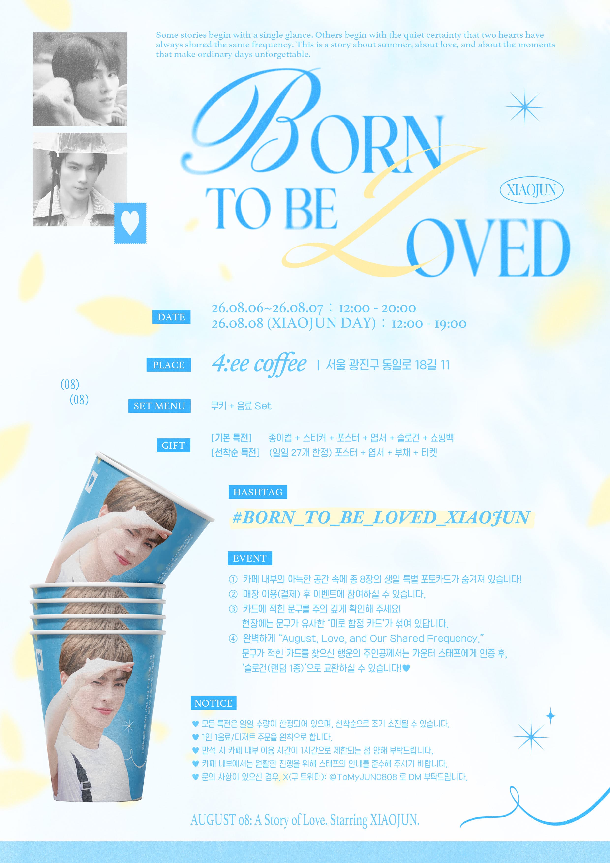 BORN TO BE LOVED poster