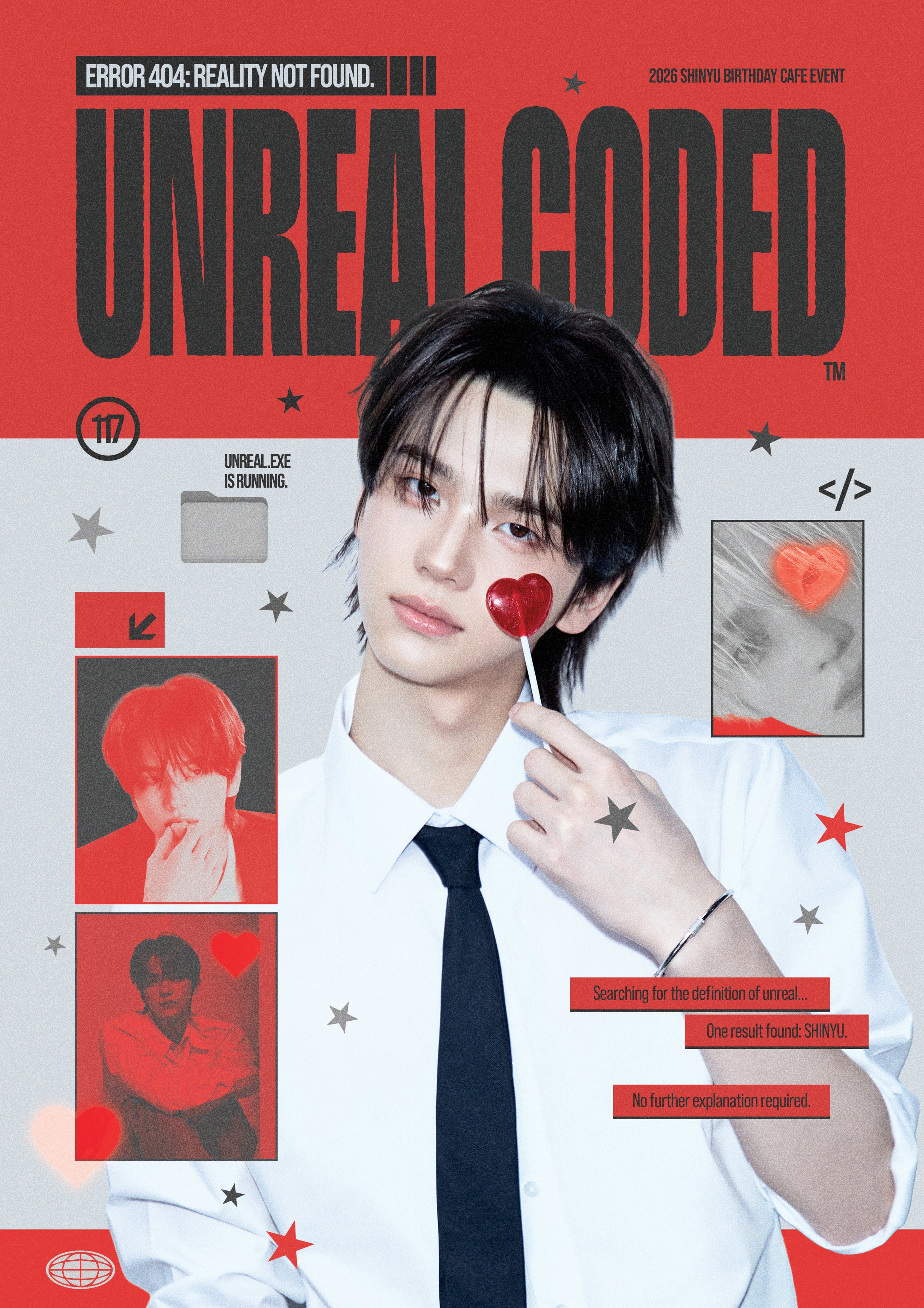 UNREAL CODED poster
