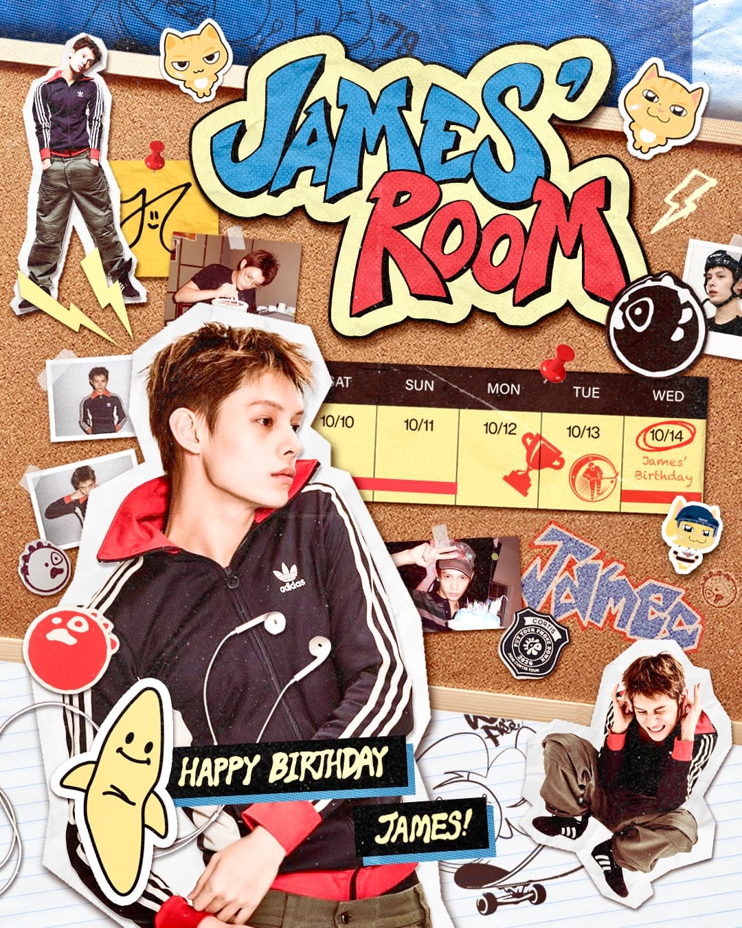 JAMES' ROOM poster