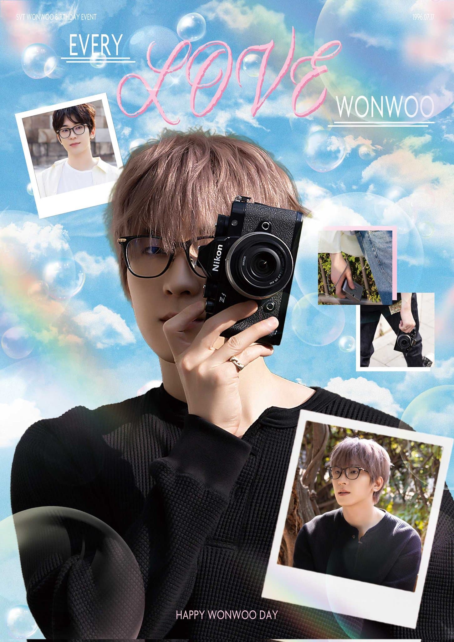EVERY LOVE WONWOO poster