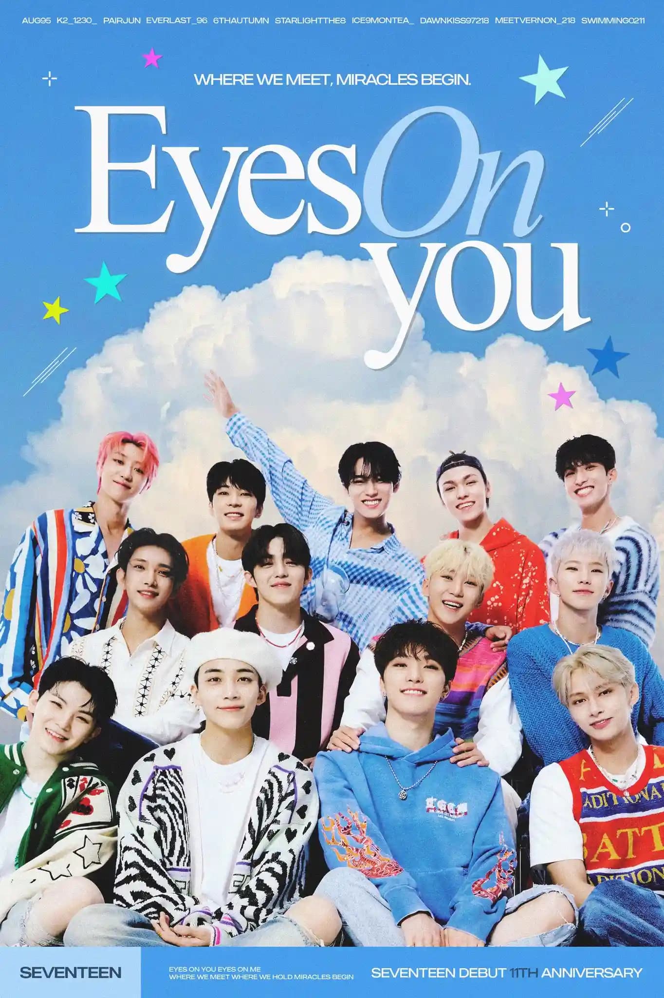 EYES ON YOU poster