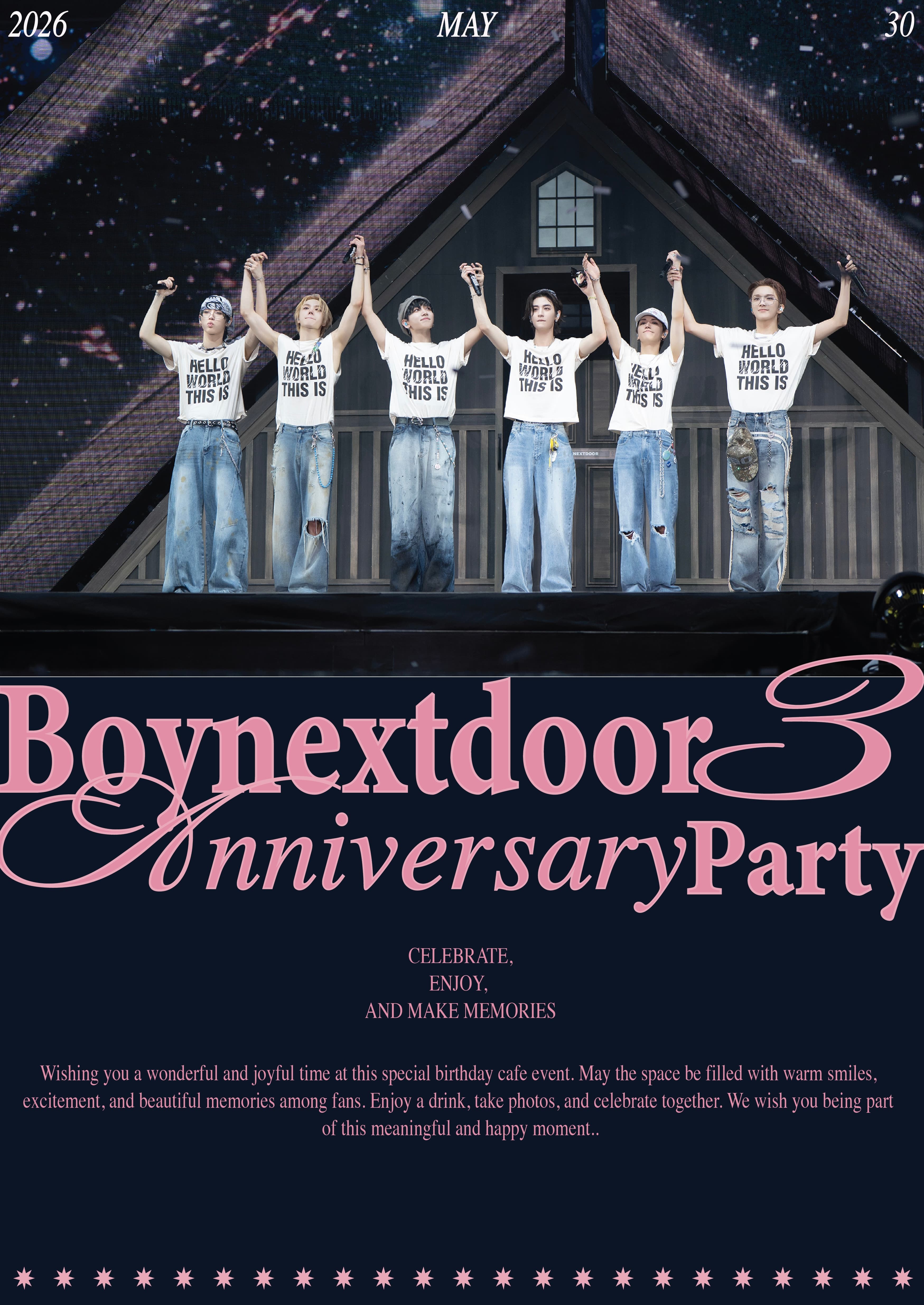 Invitation: BND 3rd Party poster