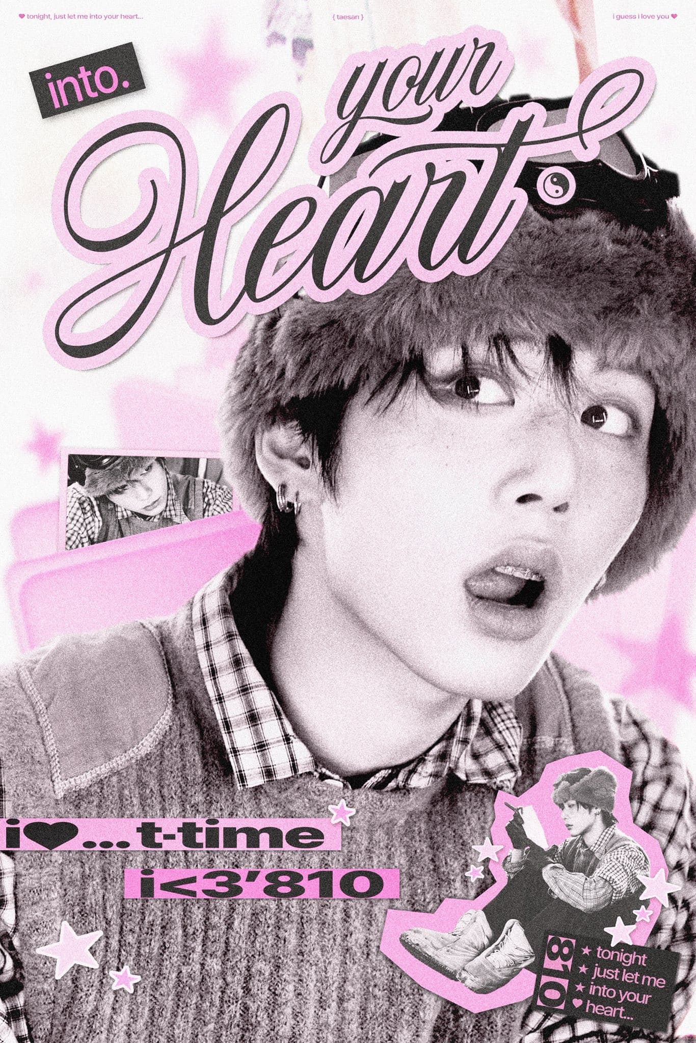 into. your heart poster