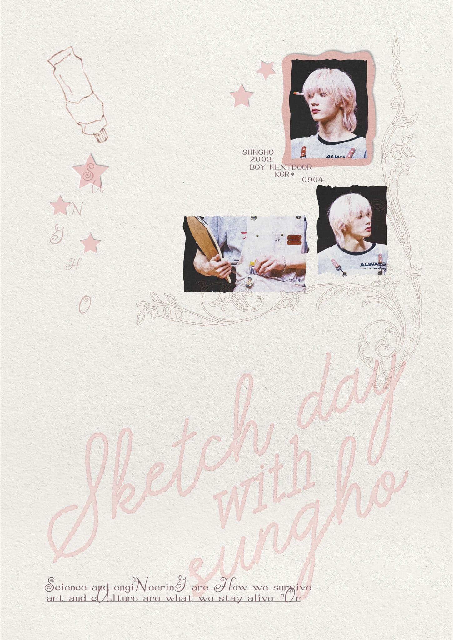 SKETCH DAY WITH SUNGHO poster