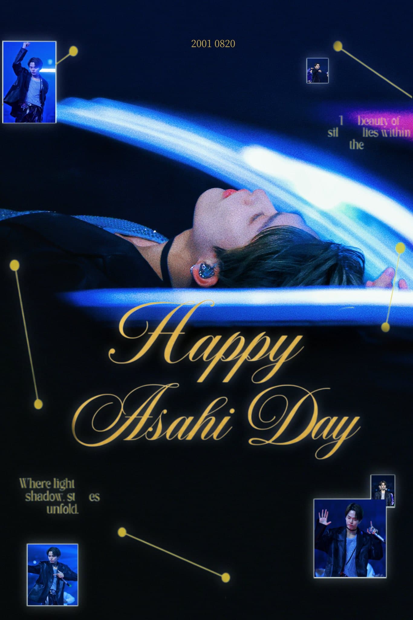 Keep Blooming With ASAHI poster