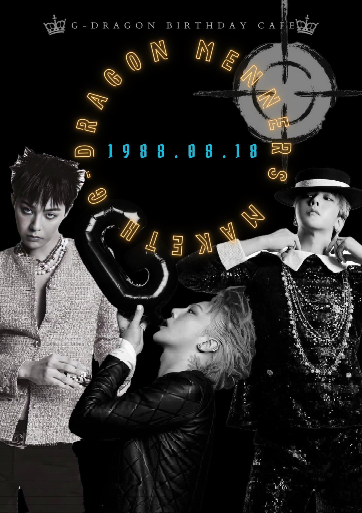 MENNERS MAKETH G-DRAGON poster